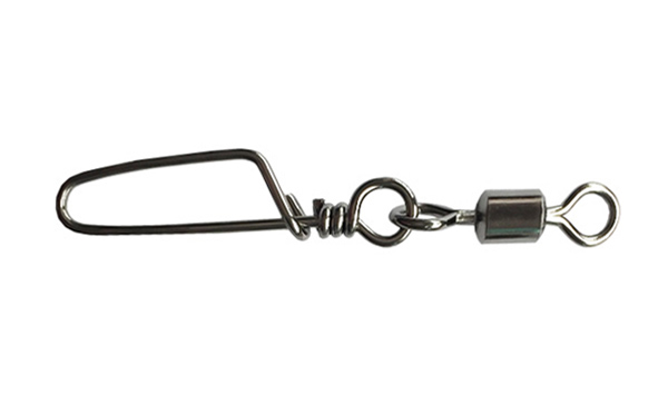 Rolling swivel with coastlock snap fishing tackle accessories