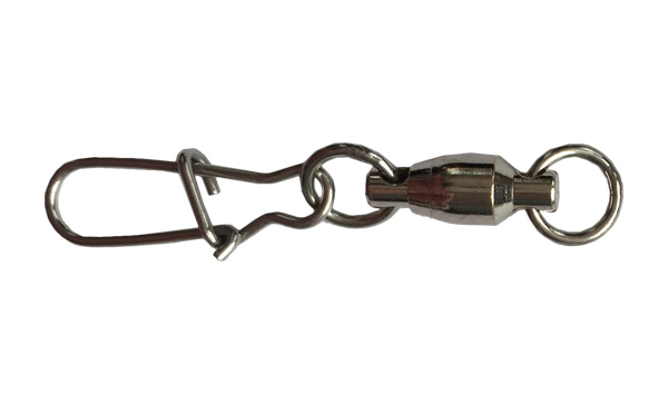 Ball bearing swivel with two solid ring with nice snap fishing tackle accessories