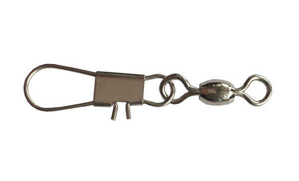 Crane swivel with interlock snap fishing tackle accessories