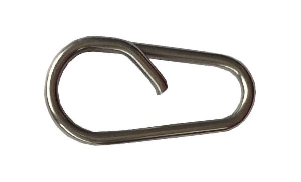 Bent Head Oval Split Ring Fishing Ring