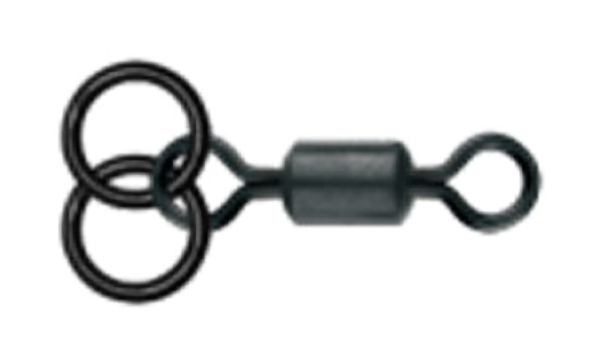 Rolling Swivel With Two Solid Ring In One Side Carp Fishing Terminal