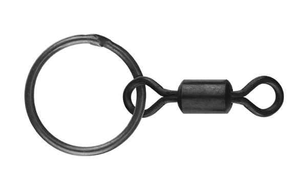 Long Body Rolling Swivel With Big Solid Ring Carp Fishing Terminal