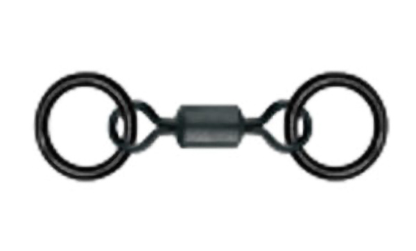 Long Body Rolling Swivel With Two Solid Ring Carp Fishing Terminal