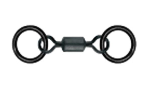 Long Body Rolling Swivel With Two Solid Ring Carp Fishing Terminal