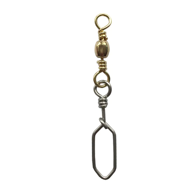 Barrel swivel with square snap fishing swivel with snap YM-3705